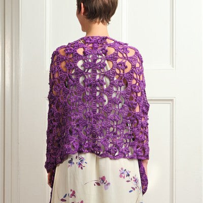 Valley Yarns Vanda Stole Crochet Pattern