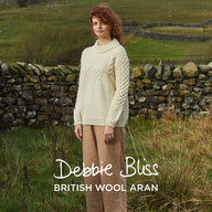 Debbie Bliss Graduated Yoke Sweater Knitting Pattern