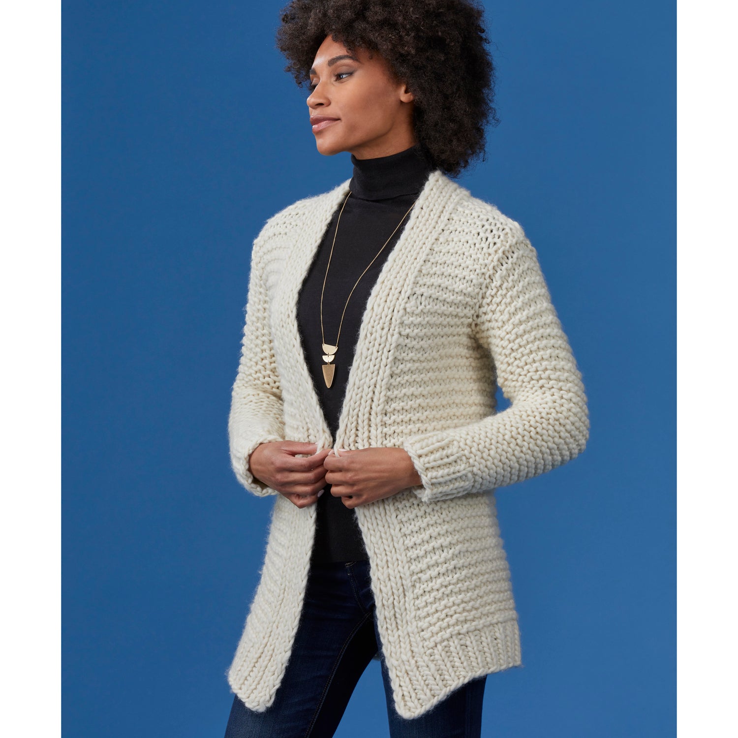 Tahki Yarns Aberdeen Cardigan Knitting Pattern