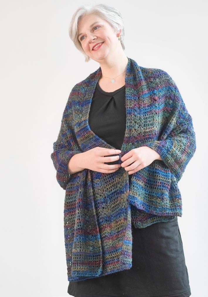 Eveleth Shawl Crochet Pattern