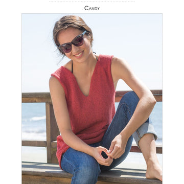 Classic Elite Yarns Candy Jumper Knitting Pattern