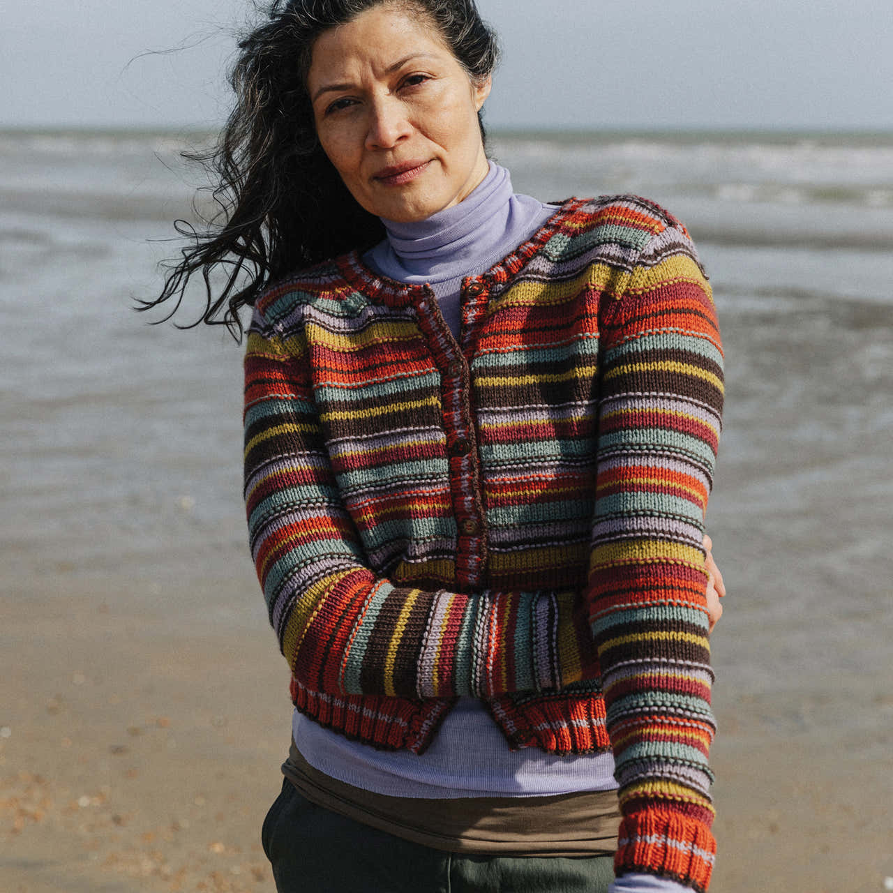 Rowan Pleateau Plain and Stripes Knitting Pattern