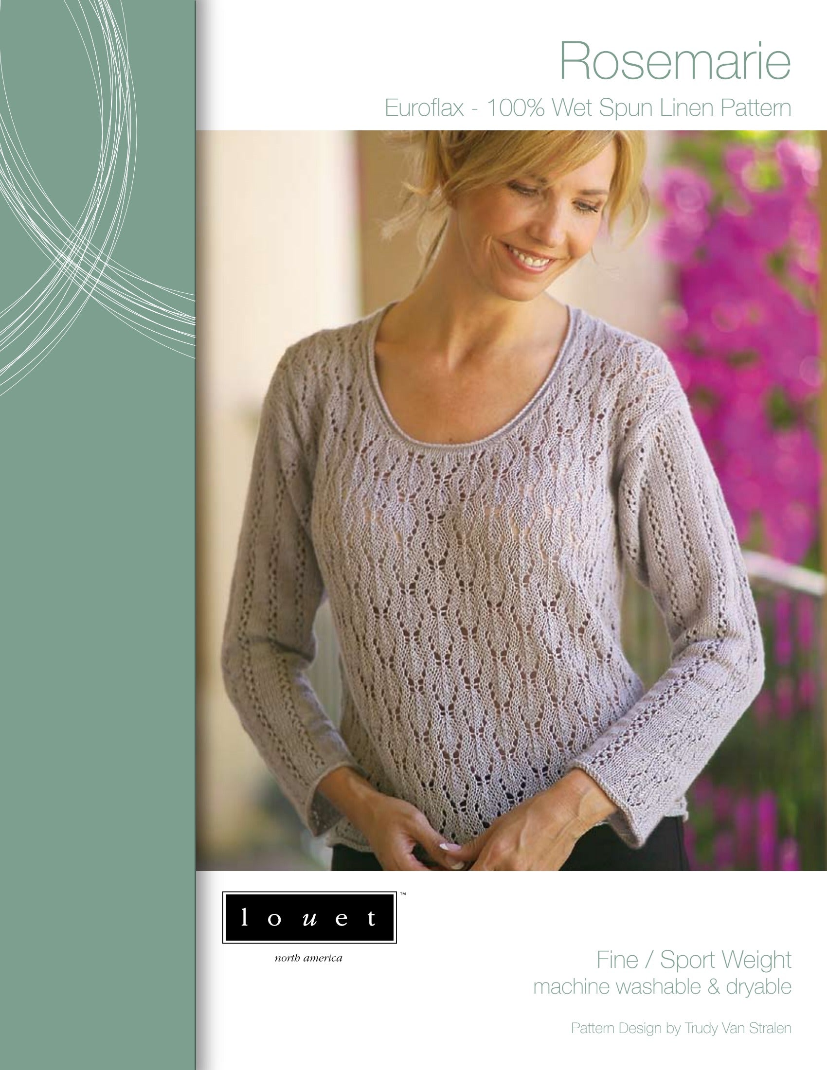 Louet Rosemarie Jumper Knitting Pattern