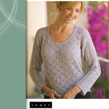 Louet Rosemarie Jumper Knitting Pattern