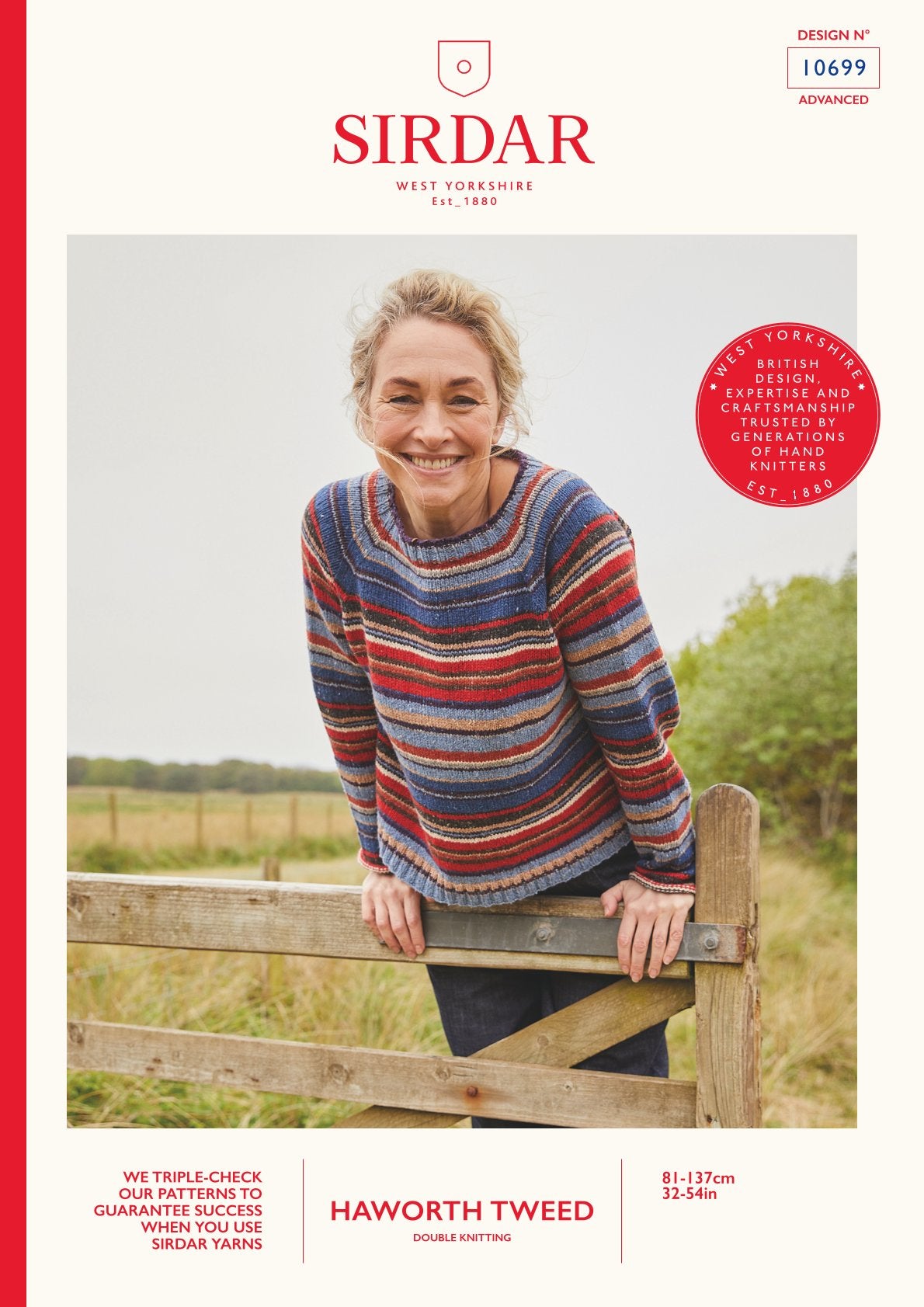 Sirdar Circular Walk Sweater Jumper Knitting Pattern