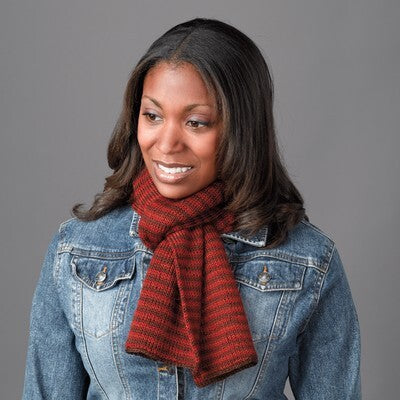 Valley Yarns Geothermal Tubular Scarf Knitting Pattern