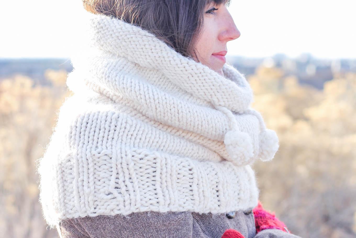 "The Huggle" Hooded Cowl