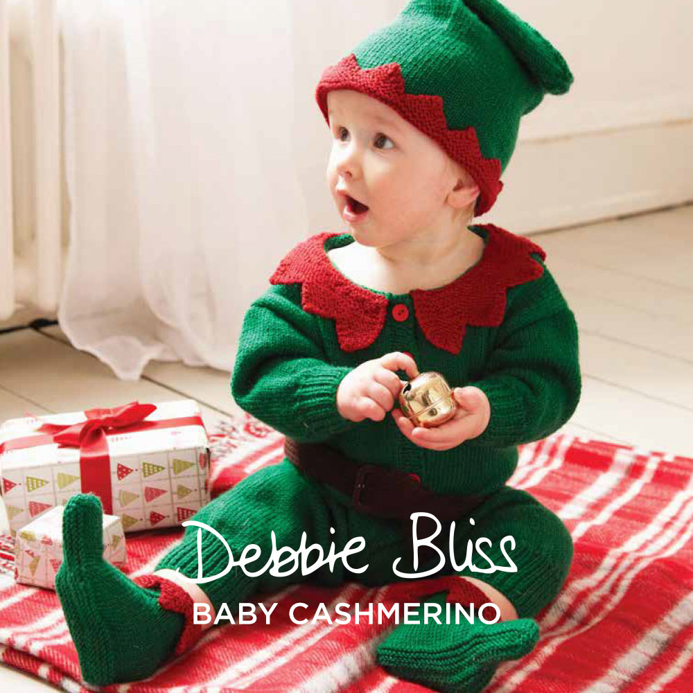 Debbie Bliss Santa's Elf Romper Set Knitting Pattern