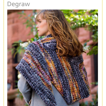 Degraw Shawl Wrap Knitting Pattern