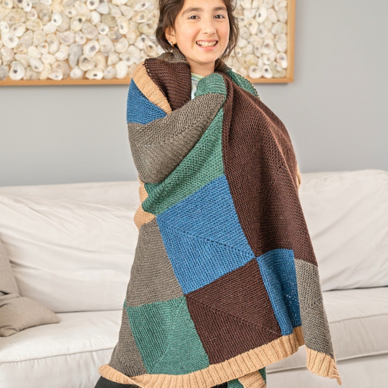 Berroco Penneech Blanket Knitting Pattern