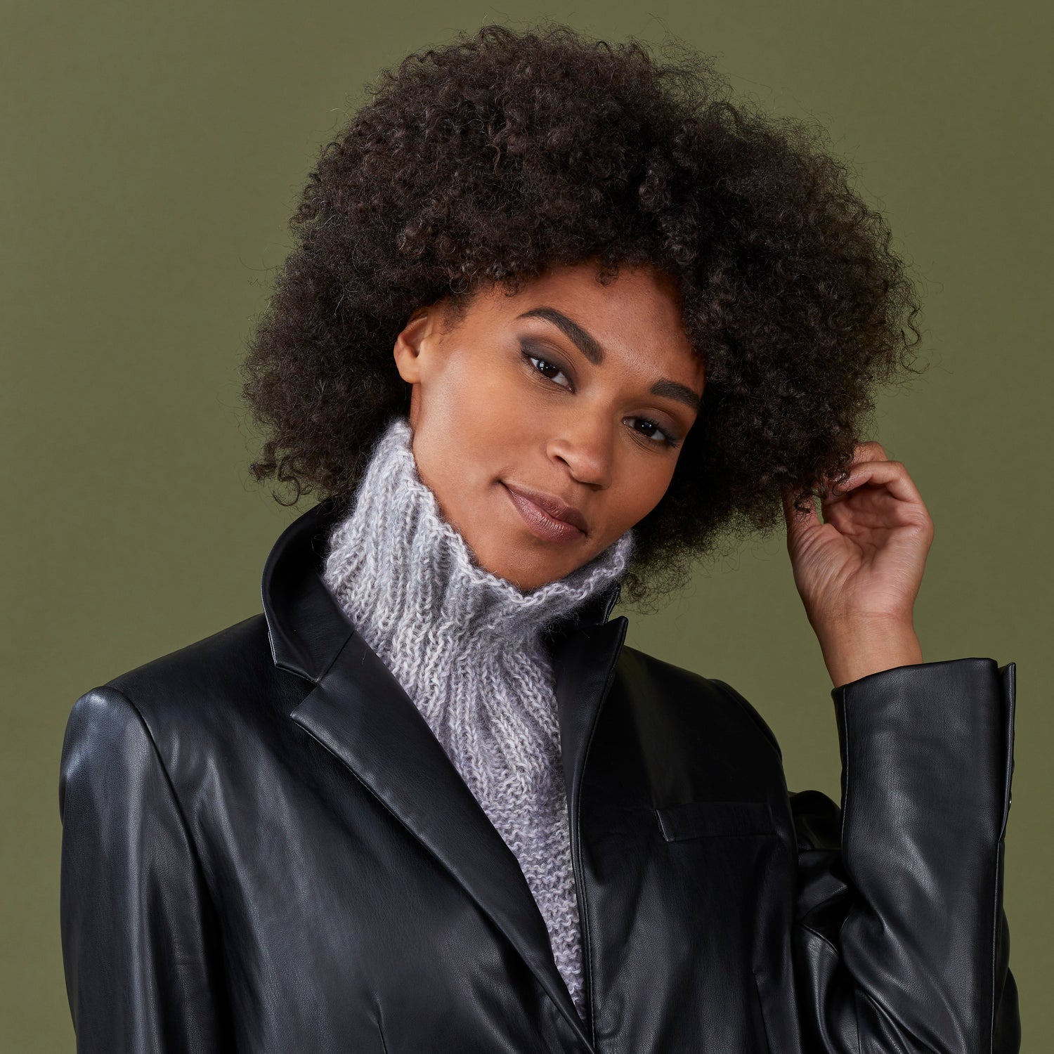 Sesia Hazel Neckwarmer Cowl Knitting Pattern