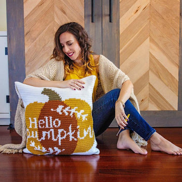 Hello Pumpkin Pillow