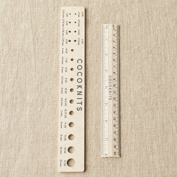 Cocoknits Ruler and Gauge Set