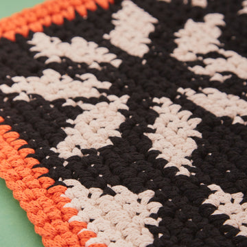 Paintbox Yarns Monochrome Burst Mat Crochet Pattern
