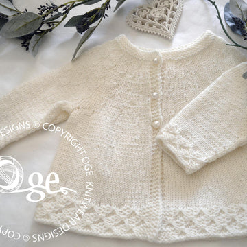 Angelus Cardigan and Matching Hat – P190’