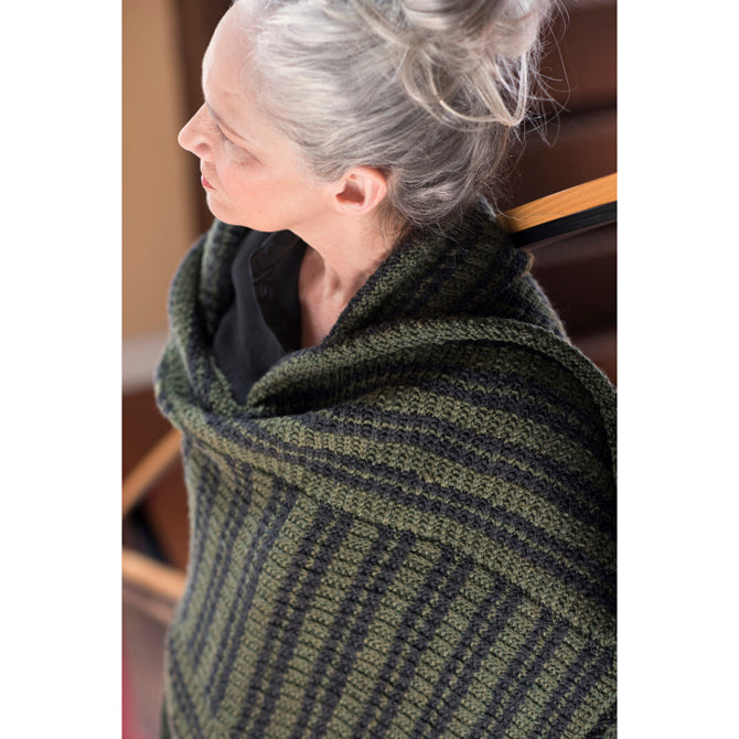 Berroco Chrysocolla Shawl Wrap Knitting Pattern