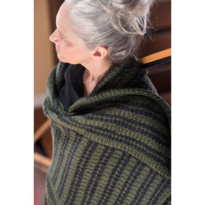 Berroco Chrysocolla Shawl Wrap Knitting Pattern