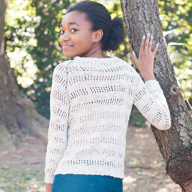 Juniper Moon Farm Atlantis Pullover Jumper Knitting Pattern