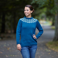 Valley Yarns Delphine Pullover Knitting Pattern