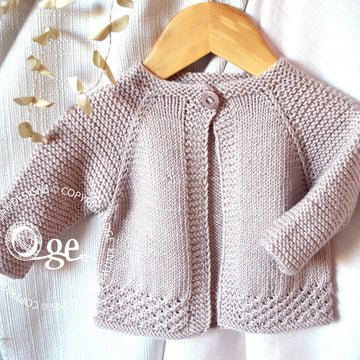 Maebry Top down cardigan - P152