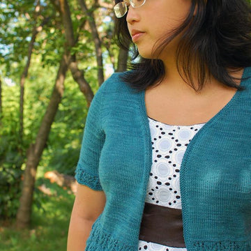 Bellevue Cardigan - fingering weight