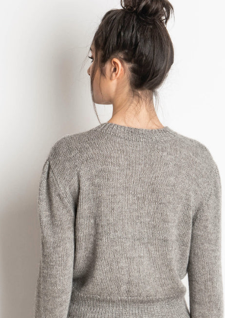 Blue Sky Fibers Lake Melissa Sweater Jumper Knitting Pattern