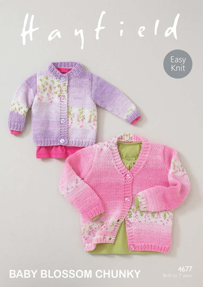 4677 Cardigans Knitting Pattern