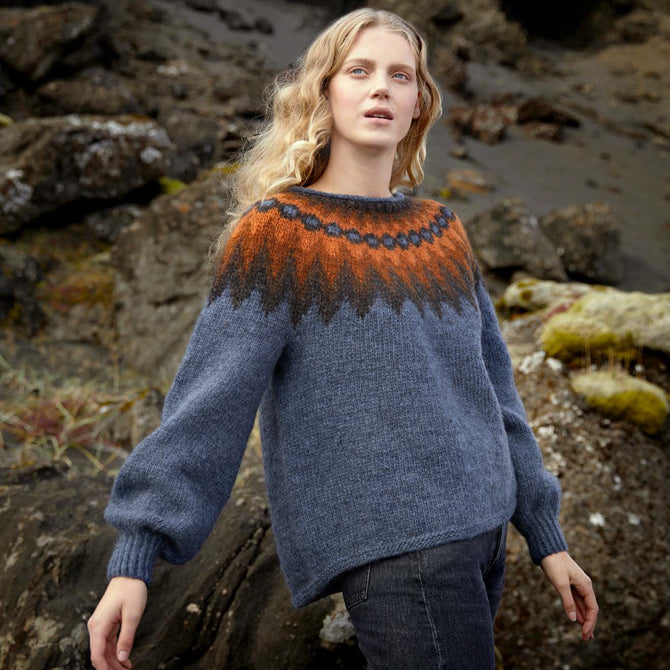 Lopi Uppstytta Jumper Knitting Pattern