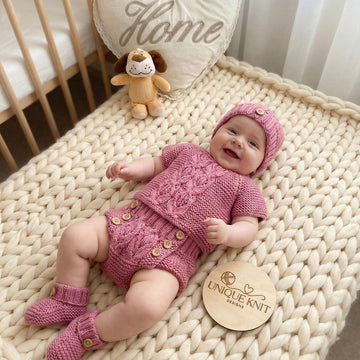 "Orchid" Nappy cover & Top set