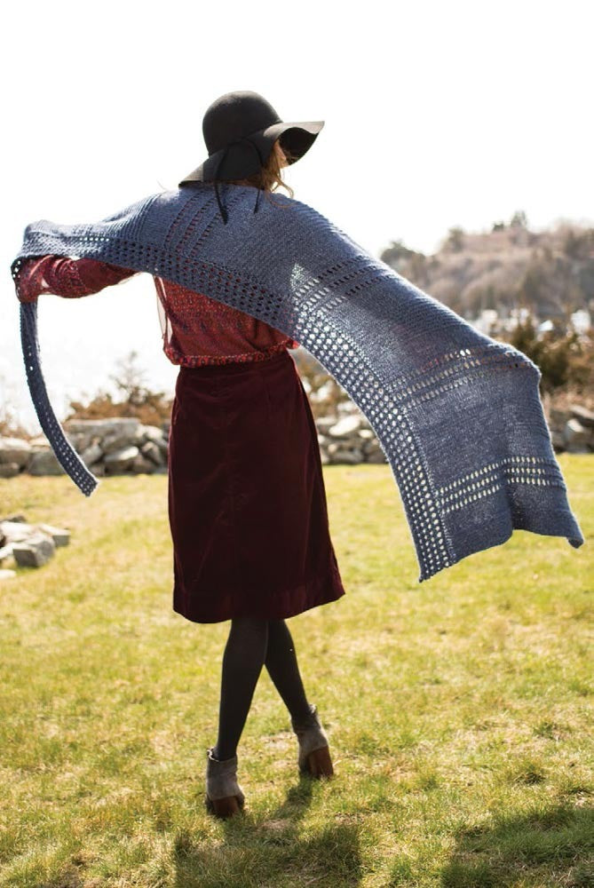 Tala Shawl Wrap Knitting Pattern