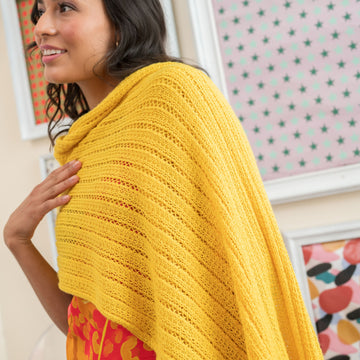 Berroco Outside the Sock Laila Wrap Knitting Pattern