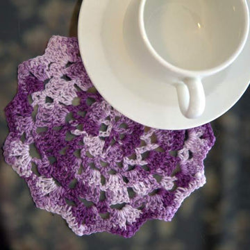 Crochet Doily in Plymouth Yarn Anne - F623 - PDF