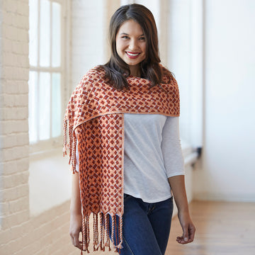 Valley Yarns #145 Pucker Up Scarf