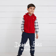 Debbie Bliss Zac Zip Up Knitting Pattern