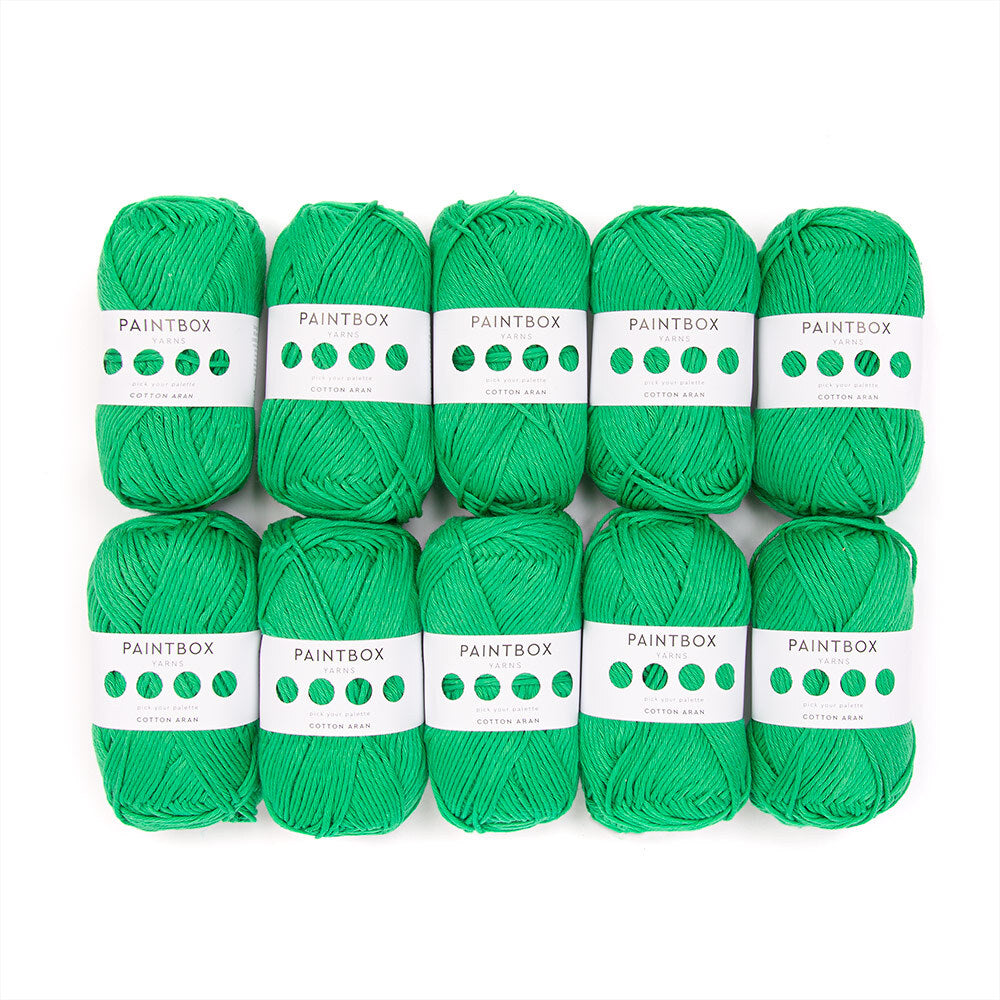 Paintbox Yarns Cotton Aran 10 Ball Value Packs Yarn