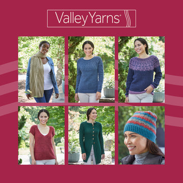 Valley Yarns Long Mountain Collection Ebook Knitting Pattern