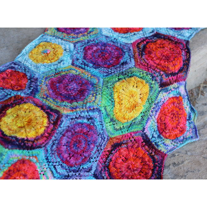 Koigu Tropical Tickle Wrap Knitting Pattern