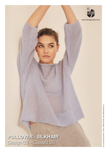 Lana Grossa 03 Pullover in Silkhair PDF
