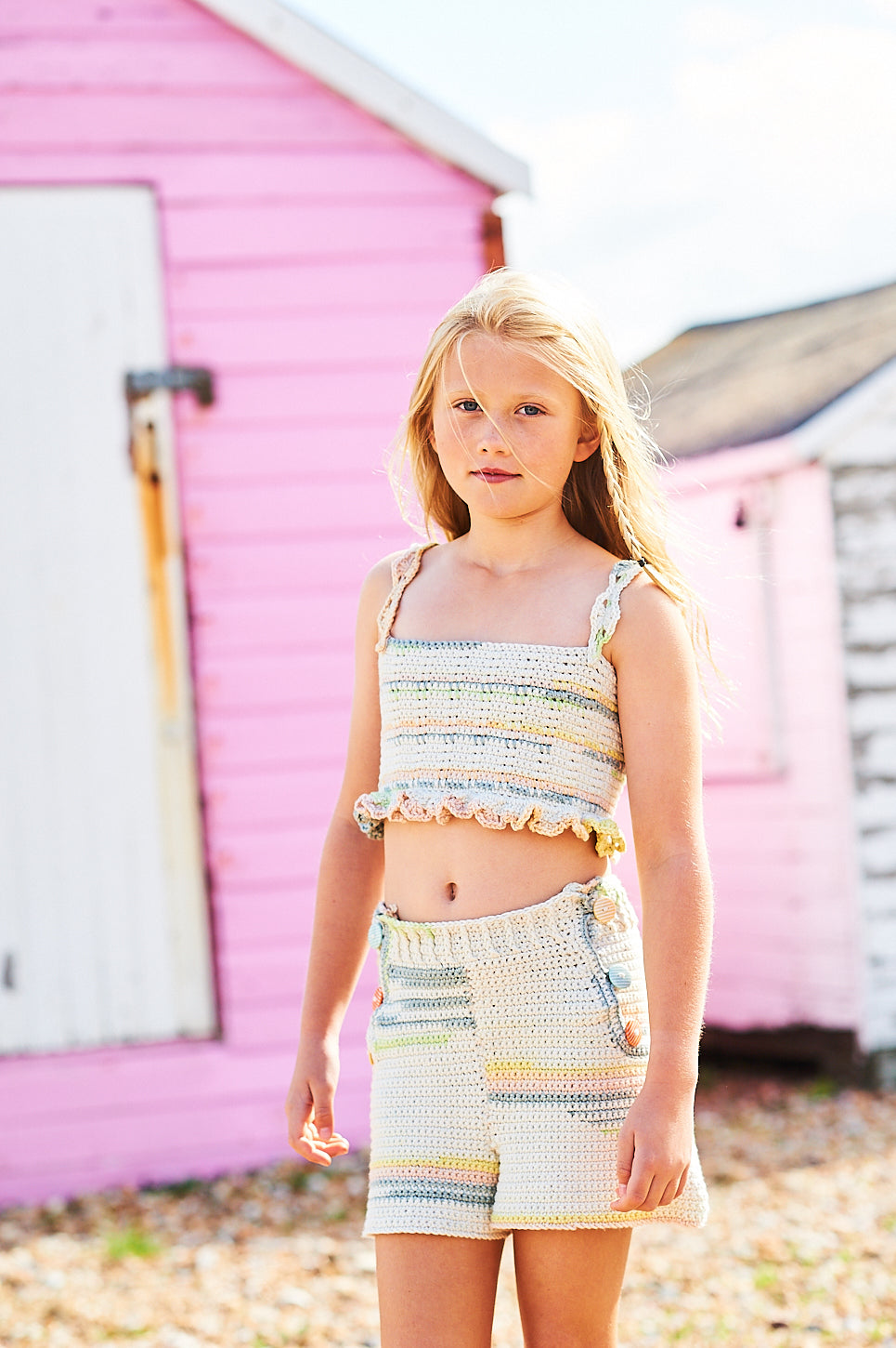 Crochet Top and Shorts in Stylecraft Savannah - Downloadable PDF