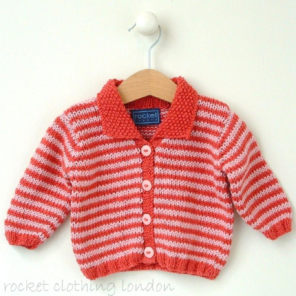 Baby Cardigan 'Mini Stripe