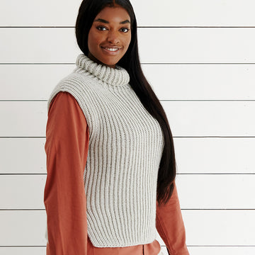 Debbie Bliss Ribbed Sleeveless Top PDF