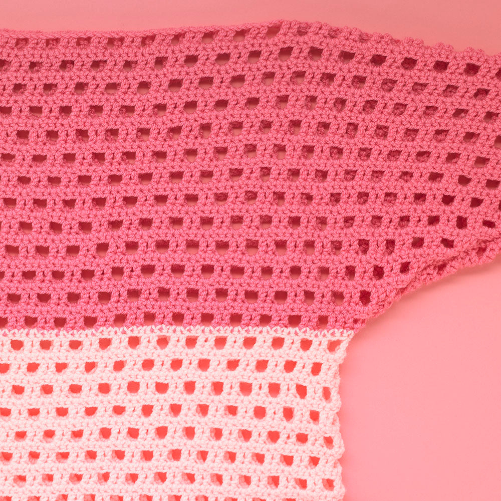 Paintbox Yarns Adorable Asymmetric Top Crochet Pattern