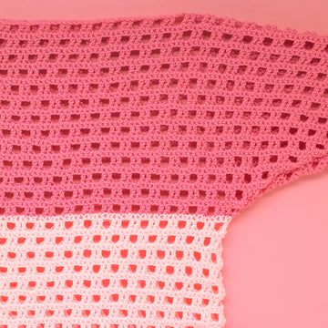 Paintbox Yarns Adorable Asymmetric Top Crochet Pattern