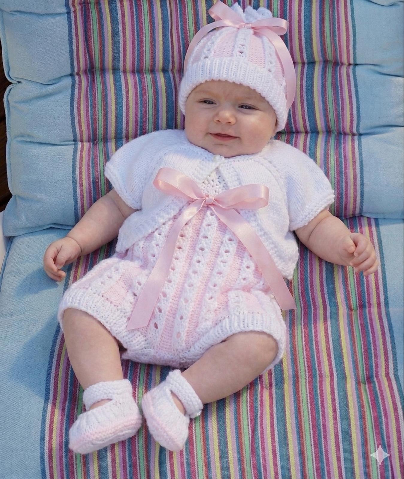 "Rosebud" 4 piece summer set