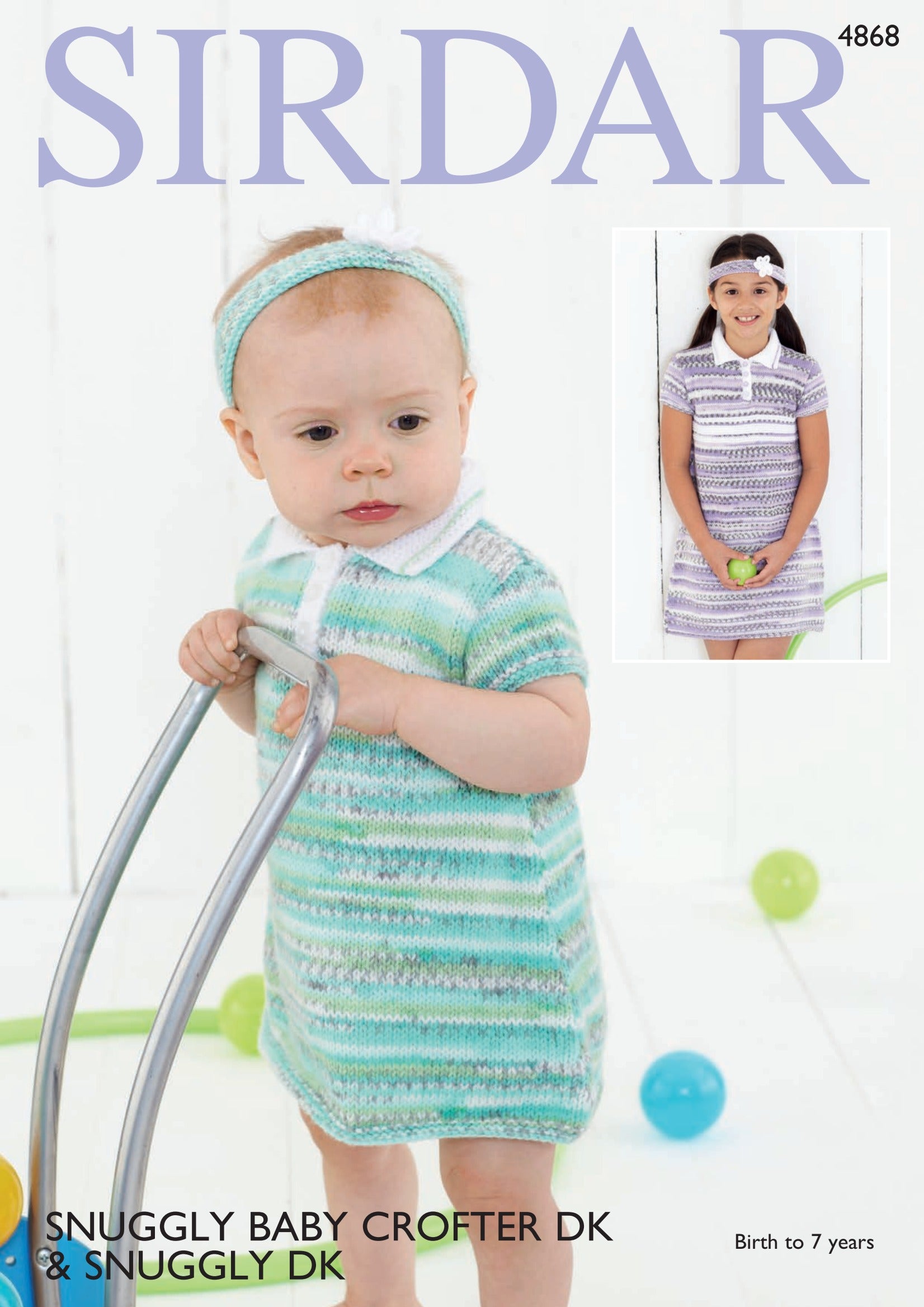 Sirdar Dresses and Headbands Accessory Knitting Pattern