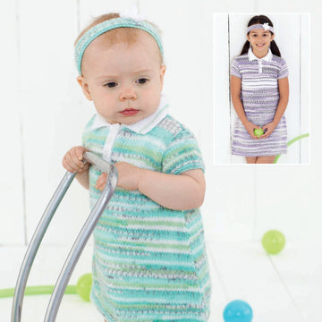 Sirdar Dresses and Headbands Accessory Knitting Pattern