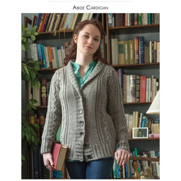 Classic Elite Yarns Abide Cardigan Knitting Pattern