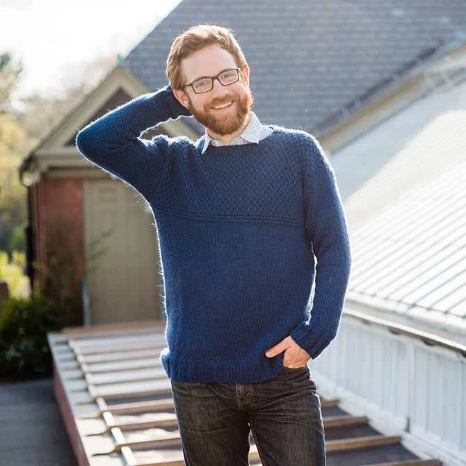 Valley Yarns Riley Pullover Knitting Pattern