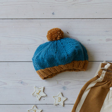 Debbie Bliss Wren Sweater, Scarf and Beret Set Knitting
