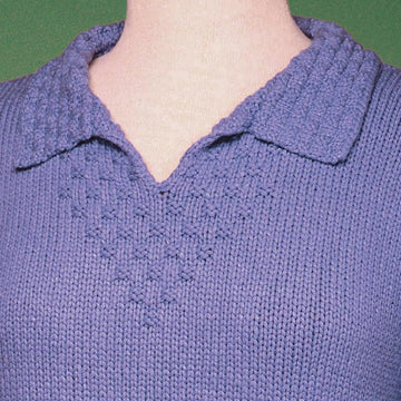 Woven Stitch Pullover #146